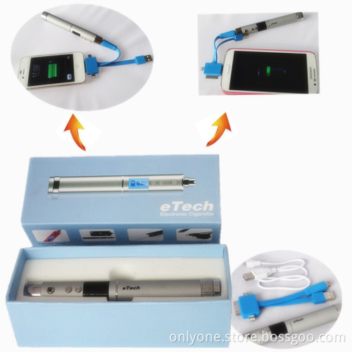 2014 Newest Etech Multi -Function Variable Voltage Electronic Cigarette